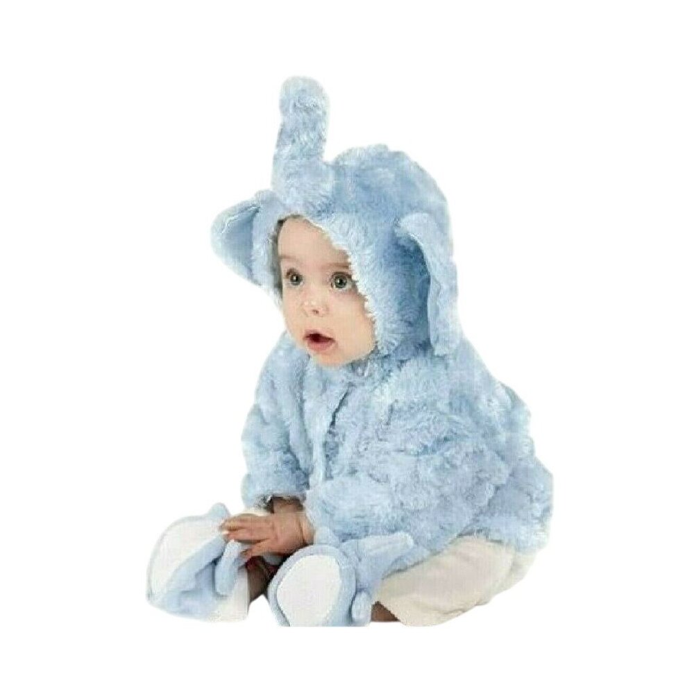 Bearington Baby Little Peanut Blue Elephant‎ Coat 6 – 9 Months New Baby Boy Gift